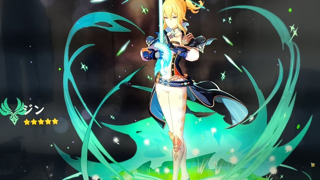 y0329tw's tweet photo. 原神　ヴェスナ
移動キャラは自分的に必須なんでヴェスナさんをひいてみた。金髪の剣使いとかカッコええ！！😆 https://t.co/H0sLbWFqVc