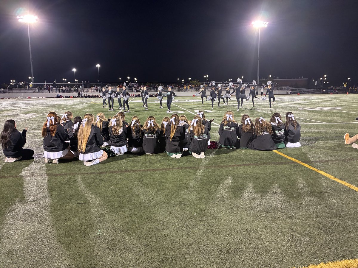 GORAMSathletics's tweet photo. Dance team with the halftime performance tonight as Marshfield leads 7-0 over BR! https://t.co/0sR6iTeXKf