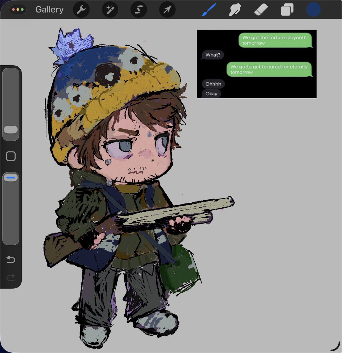 extrapainkiller's tweet photo. aww #ResidentEvil https://t.co/vC58N1uiDT