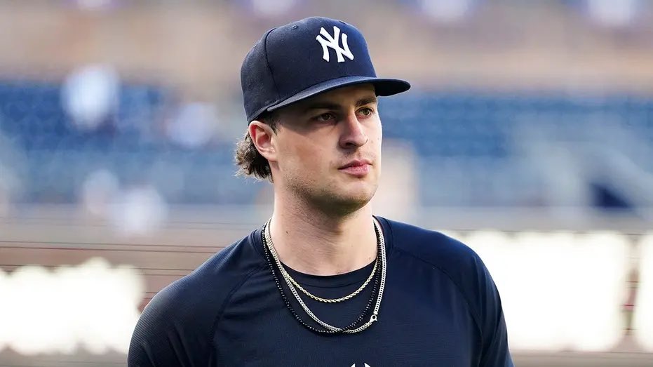 YankeesMuse's tweet photo. Cam Schlittler’s American League rankings in his first full season:

1st in ERA (1.95)
1st in fWAR (6.2)
1st in ERA- (47)
1st in Games Started (33)
T-1st in FIP (2.55)
2nd in WHIP (0.92)
2nd in IP (193.2)
2nd in xFIP (2.84)
T-2nd in Ks (239)
3rd in K/9 (11.11)
3rd in HR/9 (0.74)

Cy Young.
