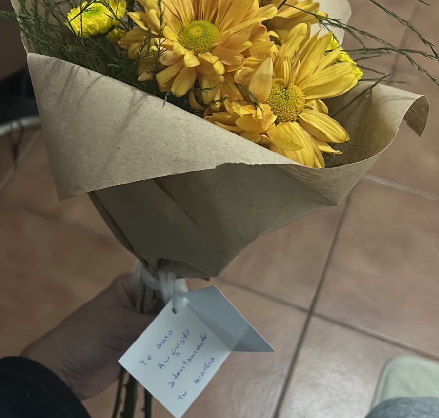 MavricMartu's tweet photo. pobre tipa escribiendo eso que vergüenza
contexto le mandé flores a mi novio por nuestro cumple jskdjd https://t.co/HZ5p0dkCLM