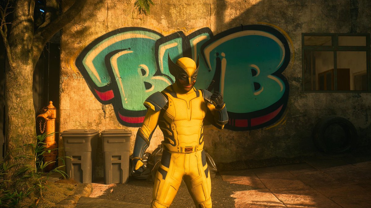 Simply_Naomiii's tweet photo. Say cheese ‘Bub. #Wolverine #WolverinePS5 https://t.co/nJi7JWLroh