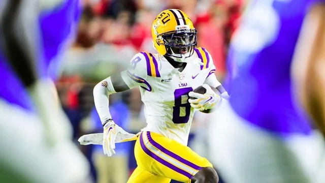 Geaux247's tweet photo. The SEC Availability Report: Thursday Edition

Lane Kiffin and the #LSU Tigers will be without multiple players on Saturday night against Texas A&amp;M - but a defensive back is trending in the right direction.

The updated SEC Availability Report is out: https://t.co/E6etXYroT6 https://t.co/LJisOSc13g