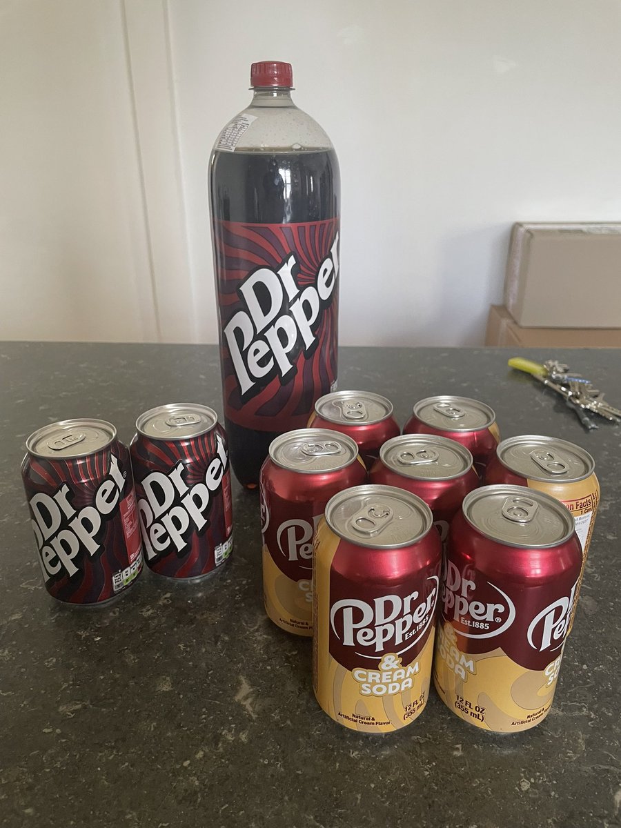 Urfreezerbride's tweet photo. They say heaven isn’t real but idk if I’d agree… I have the best puppy in the world and some Dr Pepper… I’m also getting more weed today :3 https://t.co/SHEtyteTTZ
