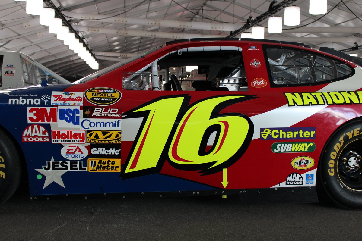 STaranto92's tweet photo. One of Greg Biffle's 2004 National Guard Fords up for sale at Mecum Nashville. This is Roush chassis RK-195

Proceeds from the sale of this car will benefit the Biffle Family Legacy Impact Fund https://t.co/5ByCz8iiOa