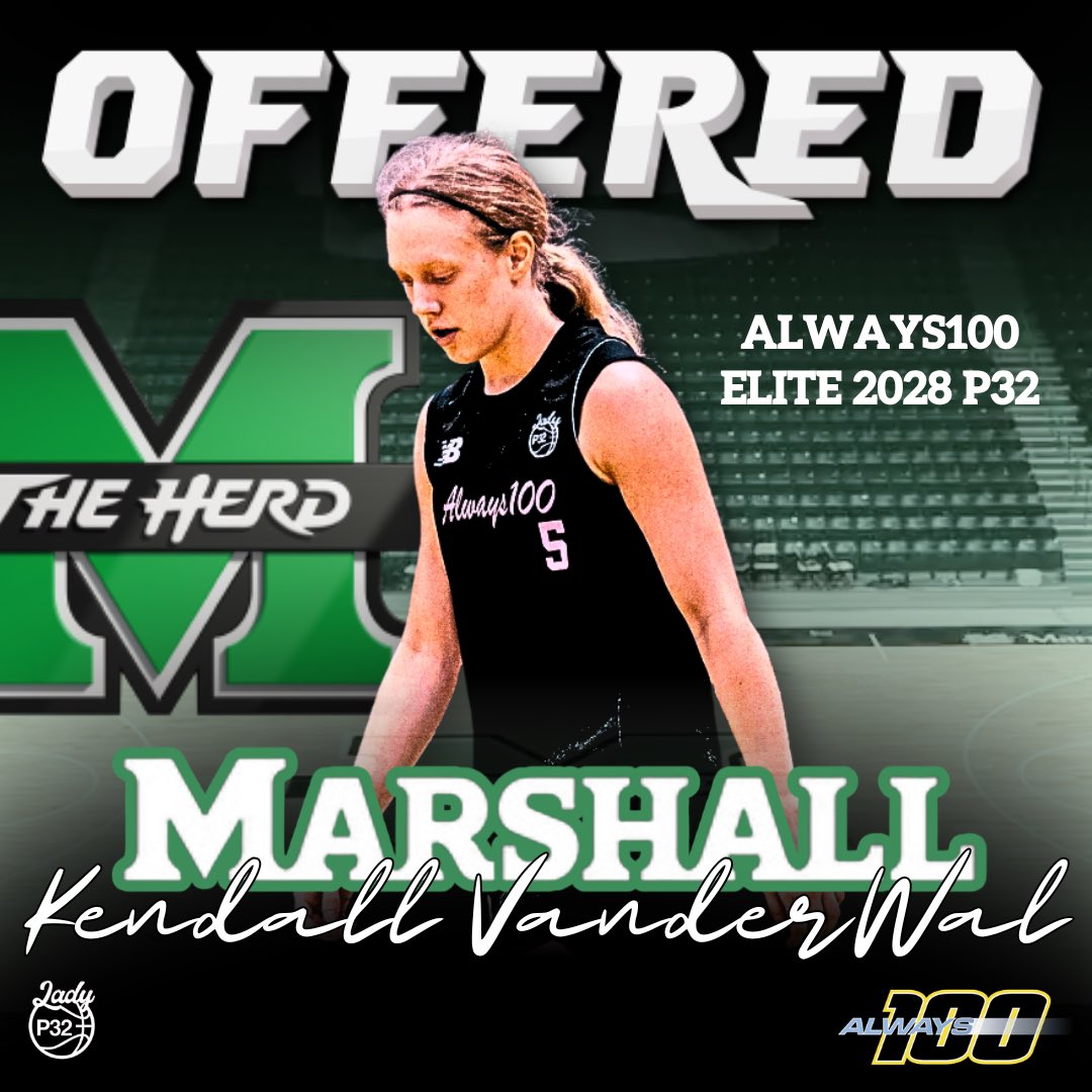K_VanderWal15's tweet photo. After a great conversation with @Juli_Fulks I am extremely blessed to receive an offer from Marshall!! 💚💚 @vjhAlways100 @AngolaWBB https://t.co/CnE7oyNnuh