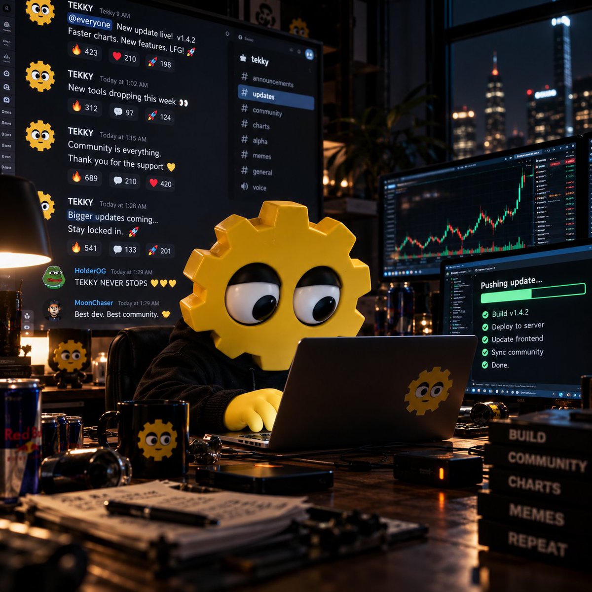 tekdotcheck's tweet photo. Tekky will continue working, wether our coin is at 0 or 1M because Tekky's tek works, and is here to stay! https://t.co/S9TaxgxkD3