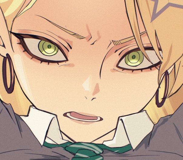 SkylinesSunset's tweet photo. I just had an epiphany

-Piercing bright eyes
-Small pupils optionally with concentric circles
-Dark eyeliner/eyeshadow 

Is just a cheat code to making any design attractive and hot https://t.co/tzGEfwqsVz