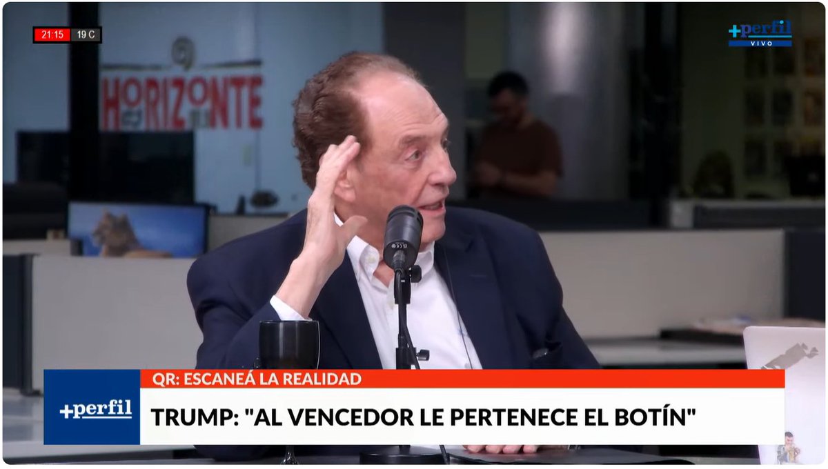CarlosHeller's tweet photo. Ahora al aire en @MasPerfilTV 

@carusopablo 
@granovskymartin 
@Irihauser 

https://t.co/wYlZWgkTkC https://t.co/XSxqkm9yzO