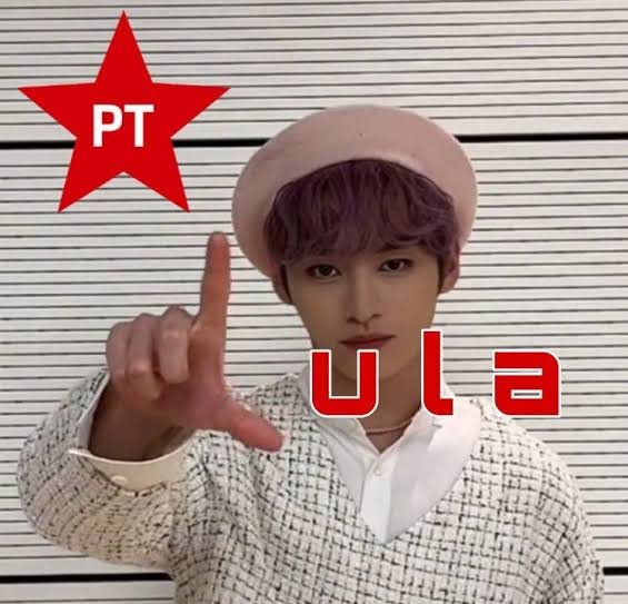 Wires79845014's tweet photo. @jisungsauros Vamos Votar Stayville #StrayKids #Lula #Votar https://t.co/8l2Sm494zN