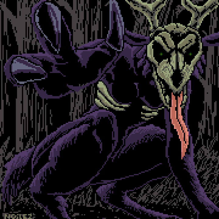 PistBadger's tweet photo. Scribble Scrawl friendly fire on @ThatPurpleDear of Cryptid Lilac #ScribbleScrawl #TeamSol https://t.co/XdAMLSJdqI