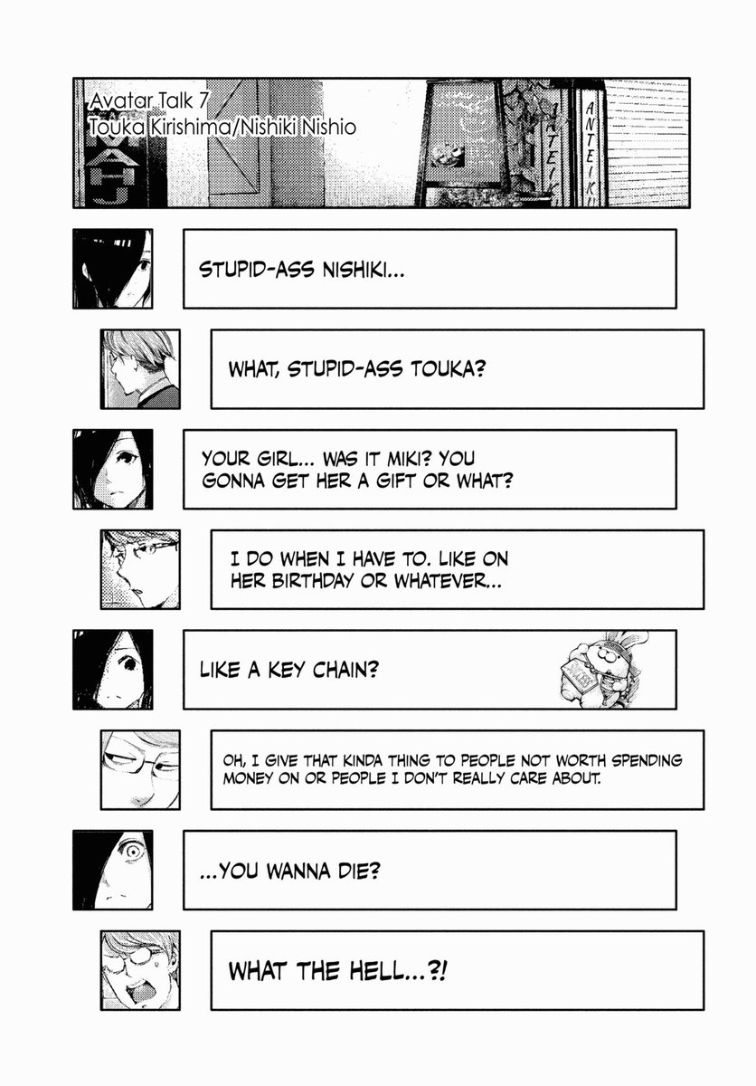 DailyGhoulManga's tweet photo. Tokyo Ghoul — Volume 10, chapter 99, page 19 https://t.co/LCRm69qUmC