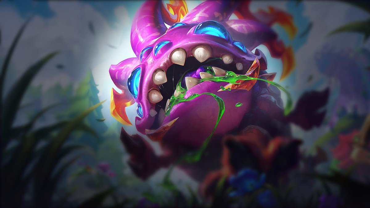 Julex_Gameplays's tweet photo. In LoL Classic pass, you can choose between Prestige Classic Baron Kog'Maw or Prestige K/DA POP/STARS Evelynn https://t.co/j9TzlLL4hD