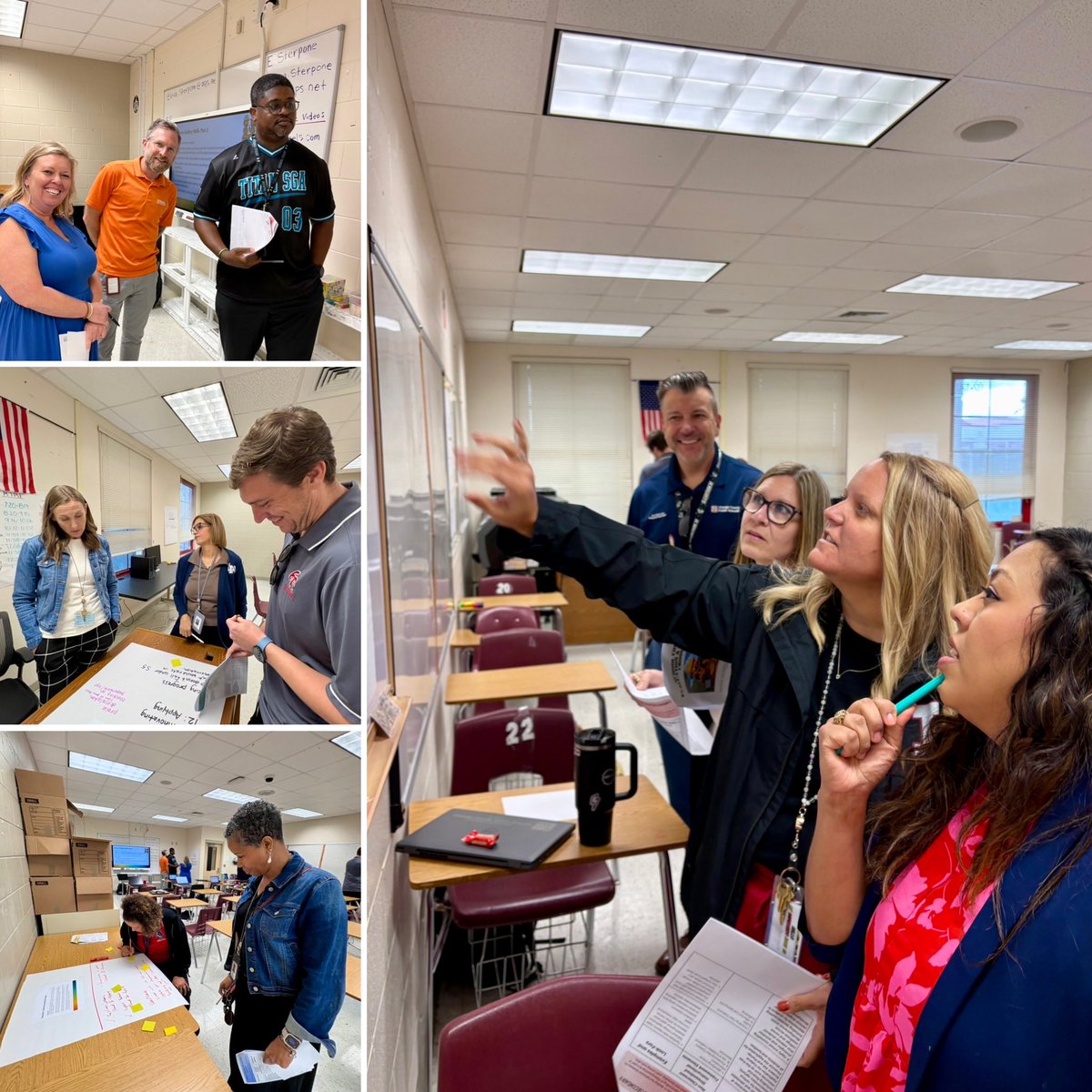 OCPScounselors's tweet photo. Two days. Three learning tracks. One goal: student success. 🎓

At Colonial High School, Student Services teams collaborated, shared best practices, and explored strategies to strengthen postsecondary planning and student achievement.

When educators learn together, students win! https://t.co/B4ucVLnGoi