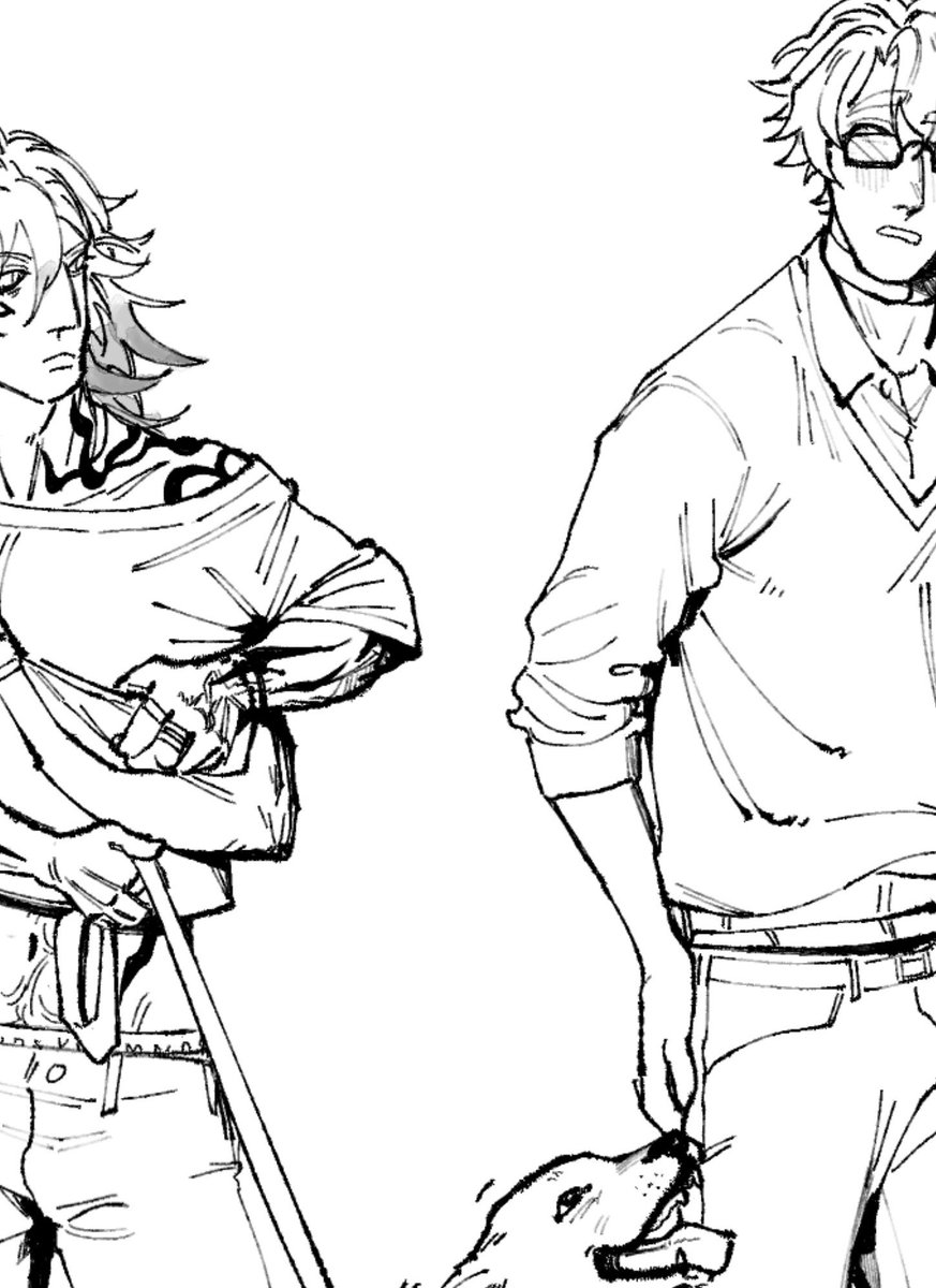 ace_epta's tweet photo. #phaidei #wip 2 dogs in this pic https://t.co/bgBQOs5BIx