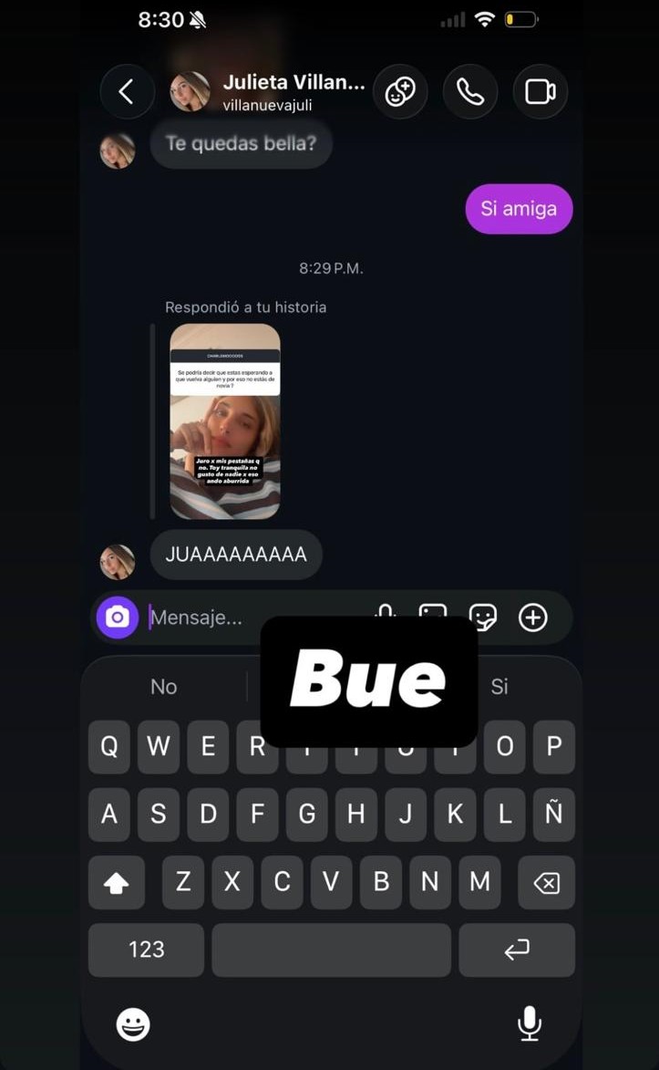 InfoSurjv's tweet photo. @OjedaBelen1 Lleva desde el año pasado negándolo y diciendo que con futbolisas no pero le encanta grabar en su casa y en su stream siempre lo deja entrever. Además su amiga Julieta la quema y ella lo sube al propio. Recuerden que en Disney se la pasó viendo el contenido que subía Matías. https://t.co/sz7a2ZK3jk