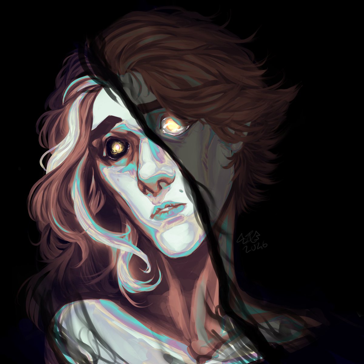 archangxxx's tweet photo. Hi here’s some art of my undead Viktor  #postmortemjv https://t.co/1M7NPDUu01