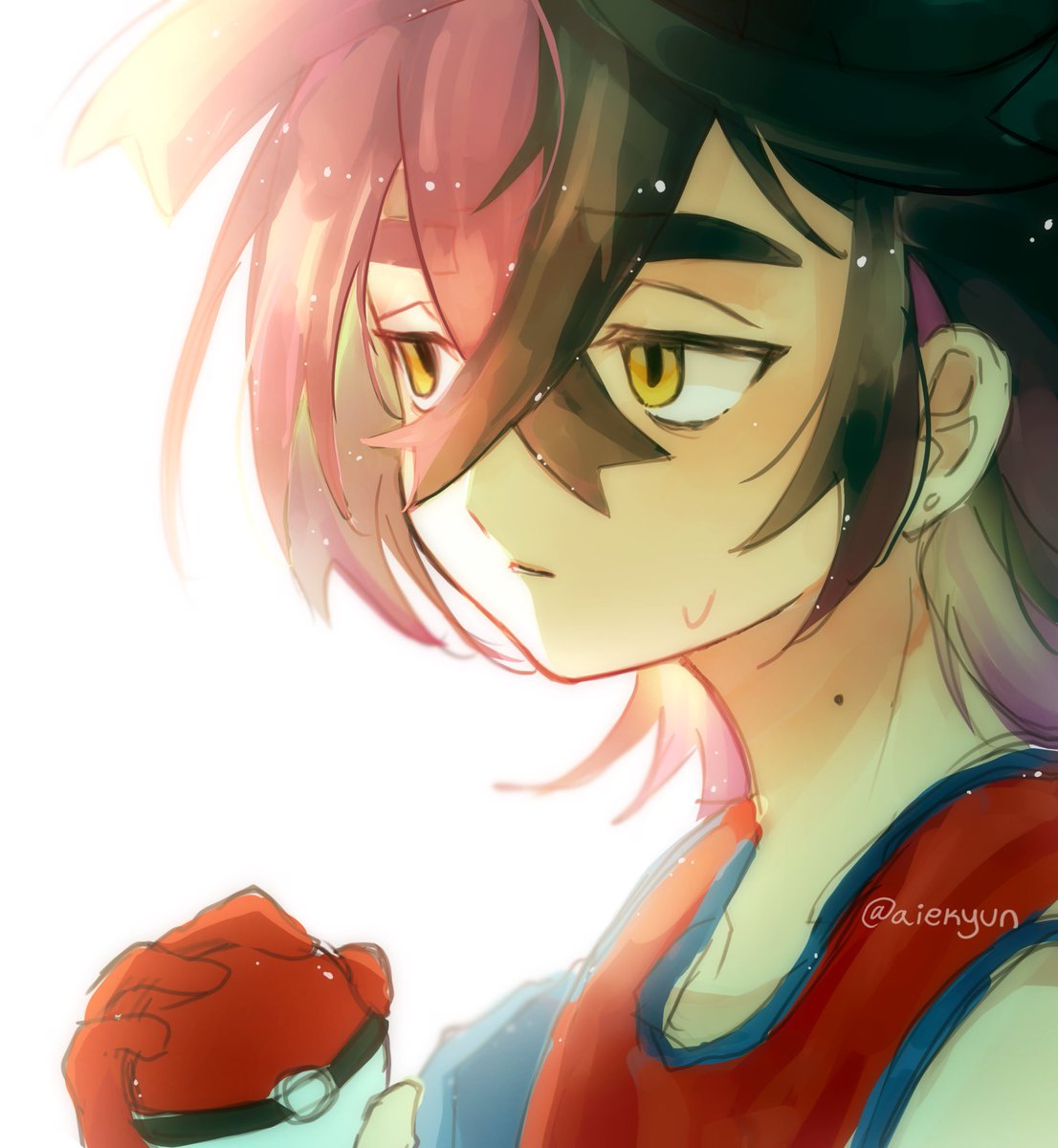 aiekyun's tweet photo. Lighting test hi Kieran https://t.co/TiHcRXVmNf