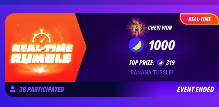 0x_Cheviii's tweet photo. I just won another good Rumble tonight. Because @KhanShaheb914 can't win them all. We have to share sometimes. ๐คญ๐
@tallyup things are about to change. Get ready I'm SO Damn Excited for the App to become a RMG.
#tallyUP https://t.co/ld2rAbrCJc