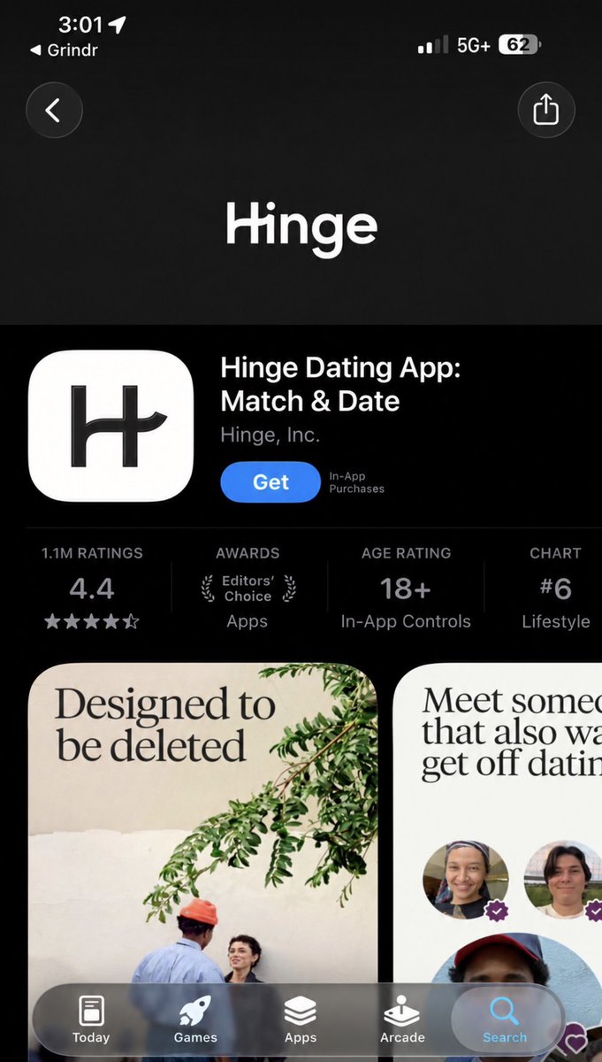 tomieinlove's tweet photo. Bit greedy to charge money for this.

Here: I’ll give you all a Hinge never downloaded screenshot for free. Use it as much as you’d like. https://t.co/iIaAoDzEtt