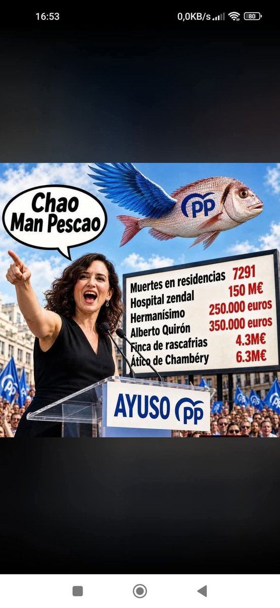 franzmetal's tweet photo. @europapress No solo eres un impresentables como tu partido Pepero n ayuso  que ademas no tenéis alma ni dignidad comunidad de Madrid la cuna de las multinacionales que defraudan fondos buitres pisos turisticos ;vtcs sin control sin filtro economia sumergida  precariedad laboral etc https://t.co/CKRbVvQjyq