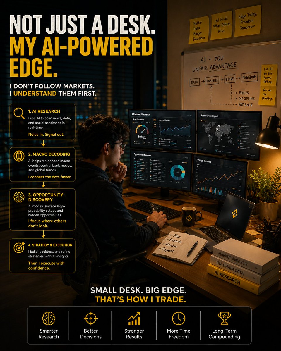MorimMilane's tweet photo. @binance #Mydesk #Binance https://t.co/eK38QHCvaL