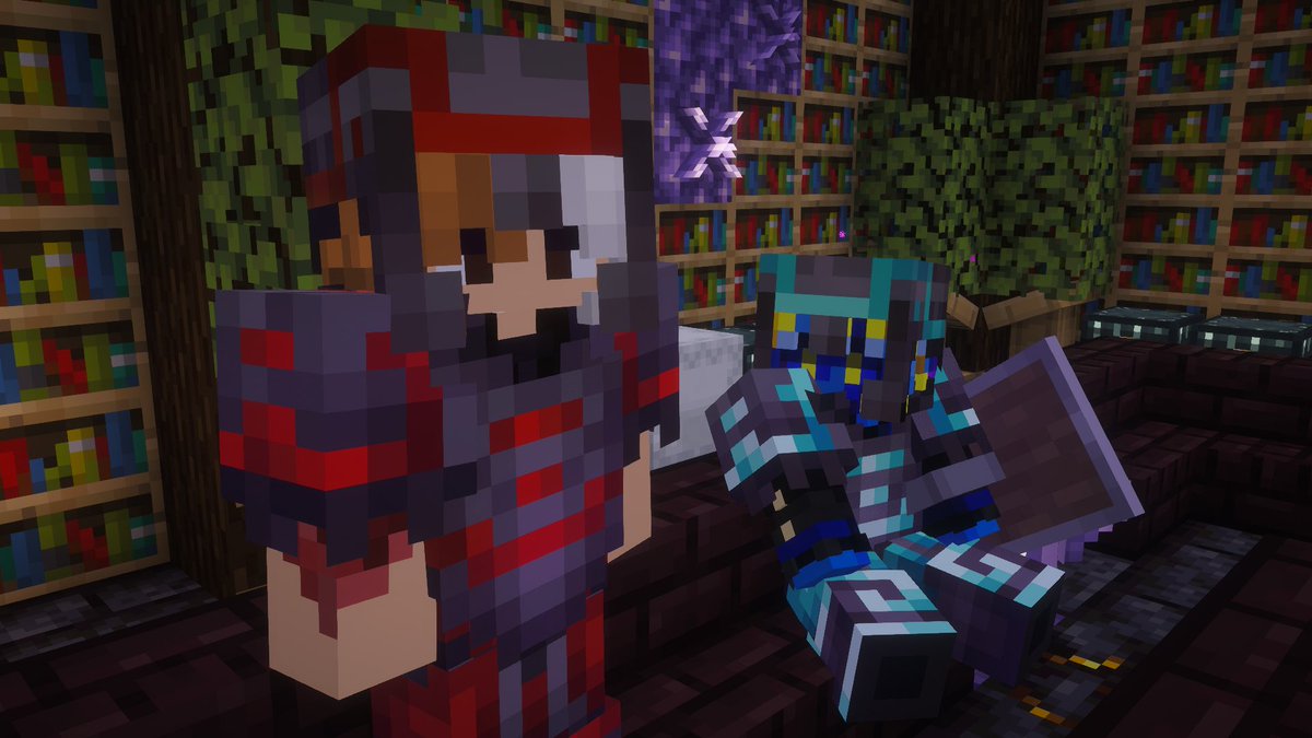 loauee's tweet photo. my team got threatened on the #nullsmp and i stood there like a chud taking photos 😬😬 eerr.. sorry..? https://t.co/uMXQRvYAuc