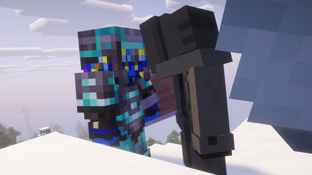 loauee's tweet photo. my team got threatened on the #nullsmp and i stood there like a chud taking photos 😬😬 eerr.. sorry..? https://t.co/uMXQRvYAuc