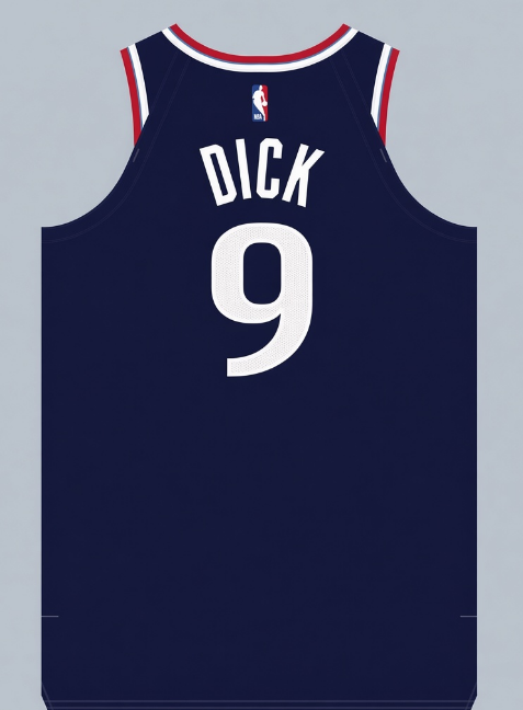 EliteNinjaBlaz1's tweet photo. Gradey Dick (@gradey_dick ) will wear No. 9 for the #Clippers. Number last worn by Bennedict Mathurin in 2026. #NBA https://t.co/t3pNGCvsyT