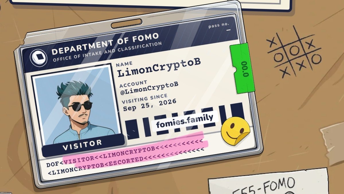 LimonCryptoB's tweet photo. GM fam ☀️

One free mint worth watching 👀

@FomiesNFT is opening its doors, and the WL is LIVE.
Just join → connect X → secure your spot 🫡

Still early on this one… don’t fade the FOMO 🫣

🔗 https://t.co/QDxPeKD13R

Please don't miss it give your just 1 minute and complete registration ✅✅