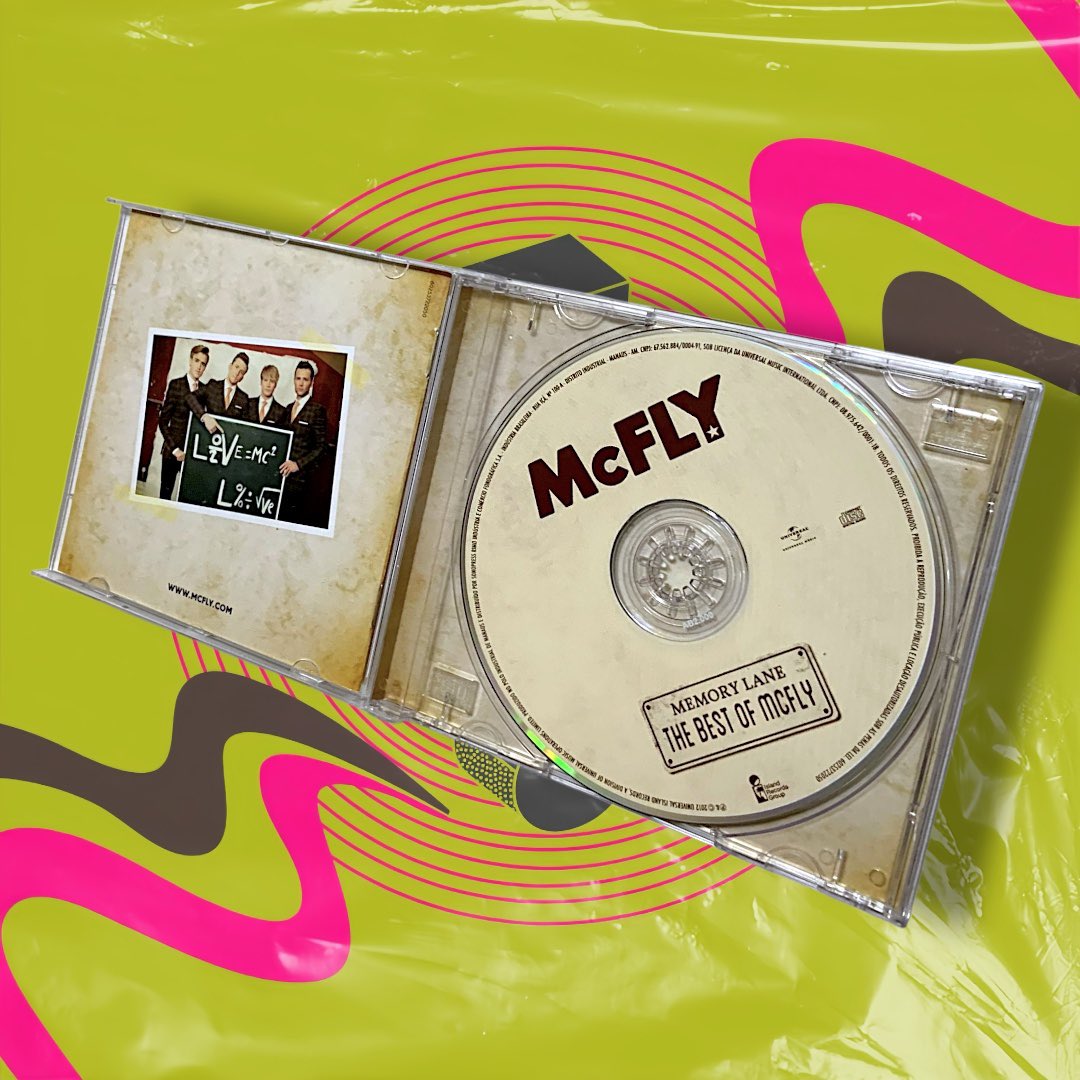 discooclub's tweet photo. CD McFLY | MEMORY LANE — The Best Of McFLY
• Disponível em nossa loja na Shopee •
🔗 Link para compra:
https://t.co/NIrzt6AeFP
#McFLY https://t.co/IaydSMHRIJ