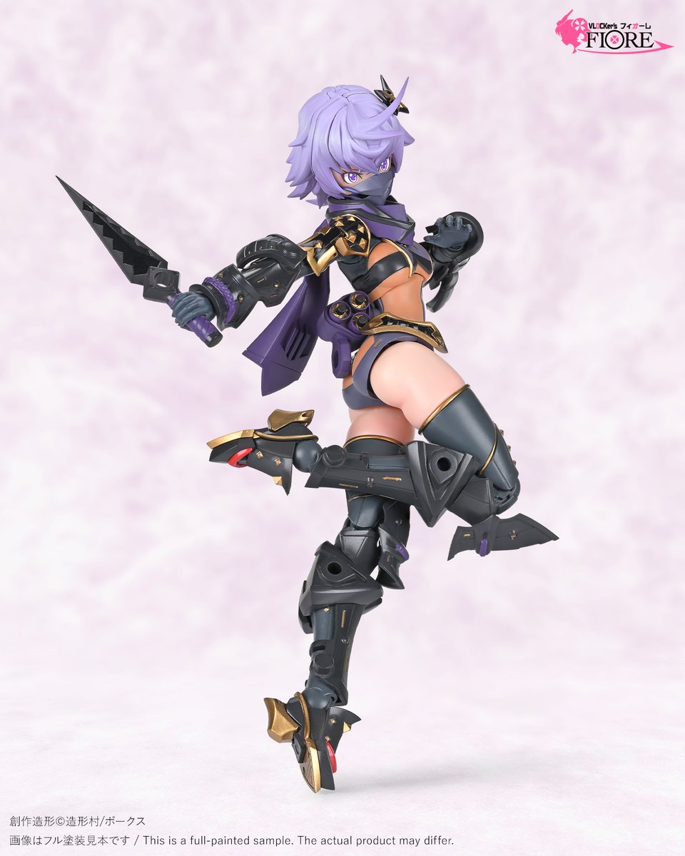 duelknights's tweet photo. 全身に多数のクナイや手裏剣などの忍具を装備。
豊富なアイテムと柔軟な可動を駆使して、多彩なアクションシーンを楽しめる。
#ブロッカーズ #ボークス https://t.co/178p3XKzLd