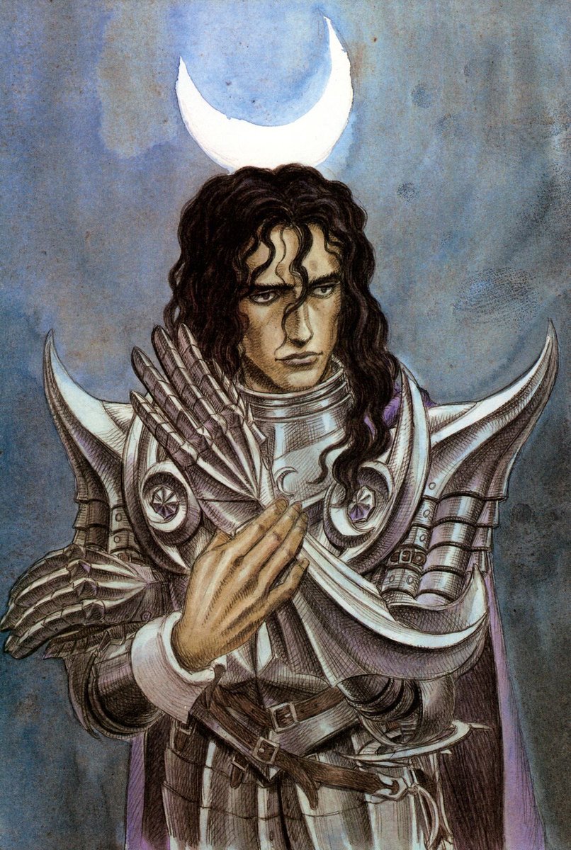 lotuscherryy's tweet photo. The Moonlight Knight #berserk #locus https://t.co/ls8TGk8u3b