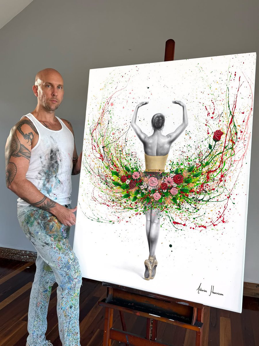mauricionarra's tweet photo. While flowers only last a few days, art endures a lifetime! 🌹
I’m dropping something exclusive tonight—25 limited edition archival giclée prints titled Wild Rose Dancer. Each will be sent worldwide with express shipping through DHL. Order today to gu... https://t.co/OlxgLESsyY