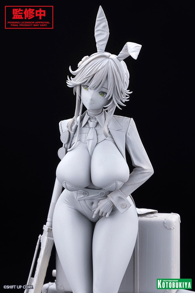 kotobukiyas's tweet photo. 🐰◆原型初公開◆🍀
『勝利の女神：NIKKE』より、「エード：エージェントバニー」が1/7スケールでフィギュア化！
#メガホビEXPO2026 では原型を展示いたします！
続報をお待ちください✨

#NIKKE #ニケ #メガニケ https://t.co/q807VHzADi