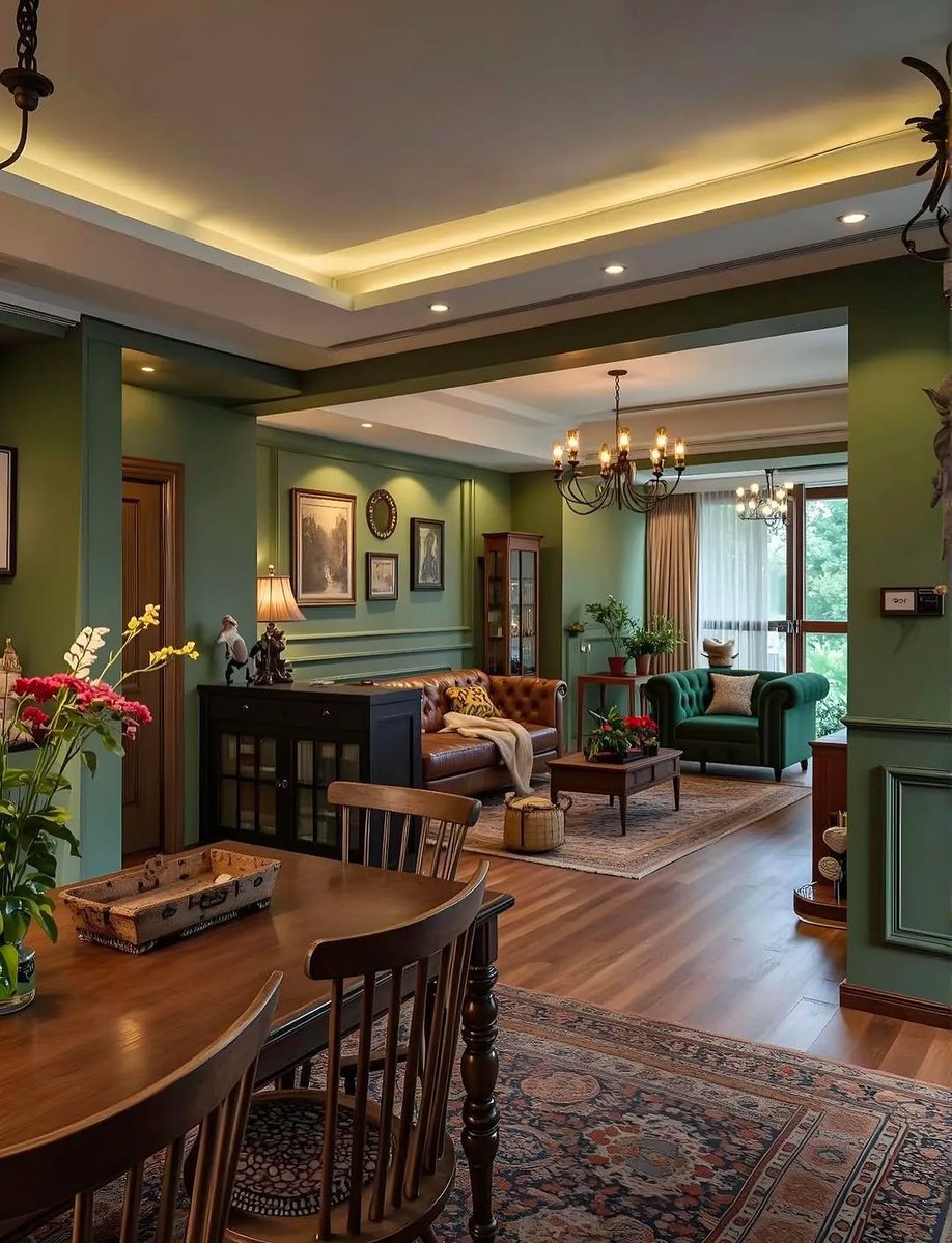 lNTERlORHUB's tweet photo. the perfect harmony of brown and green https://t.co/B9NM47Njzt