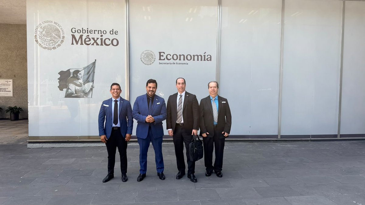 anfranzal's tweet photo. Felicito y reconozco a todo el equipo de la @SE_mx por su gran labor.
Agradezco la apertura y disposición de María Idalia Salgado, Directora de Facilitación Comercial y de Comercio Exterior, y las atenciones brindadas por su equipo.
Gracias por habernos escuchado. https://t.co/y4fXmAPv9X