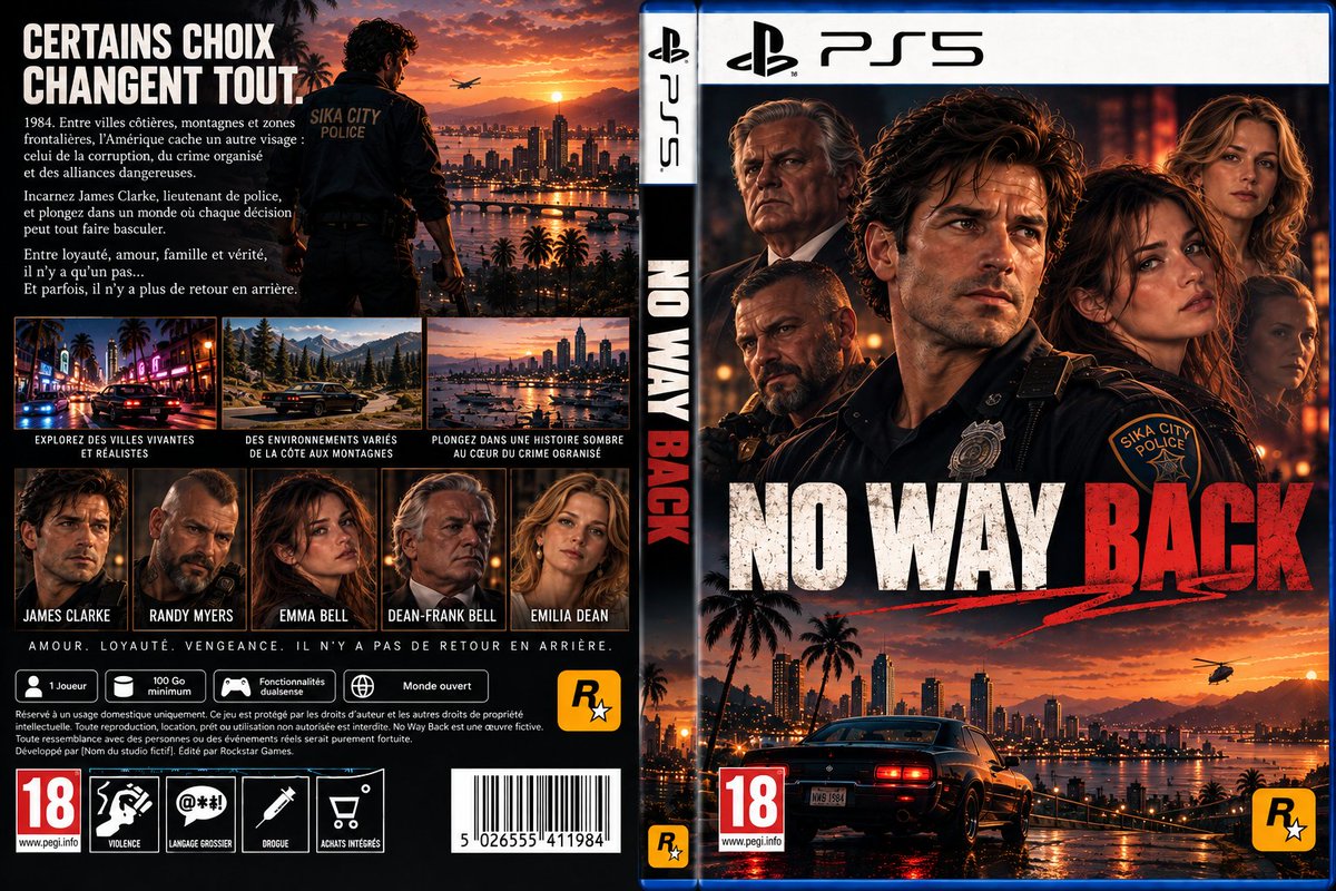 xGaeI7x's tweet photo. NO WAY BACK — Concept de jeu vidéo

No Way Back est un concept de jeu vidéo que j'ai imaginé : une histoire sombre mêlant police, mafia, corruption, famille et romance, dans une région américaine diversifié fictive en 1984.

Structure de la carte fait a la main. https://t.co/b1pZuUJxIP