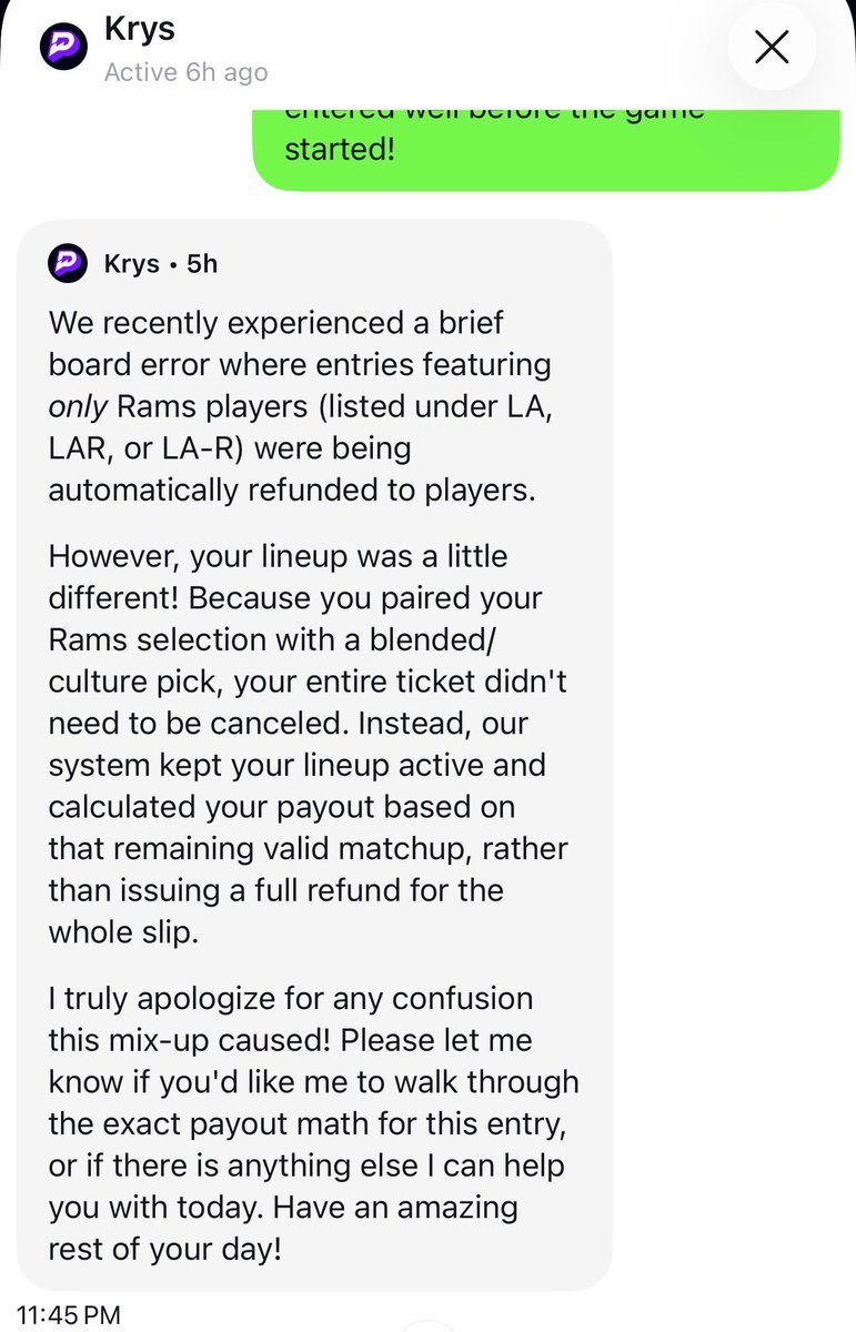 Okekeplay's tweet photo. @PrizePicks And yawl out here not paying your debts https://t.co/RhUcjKqBtE