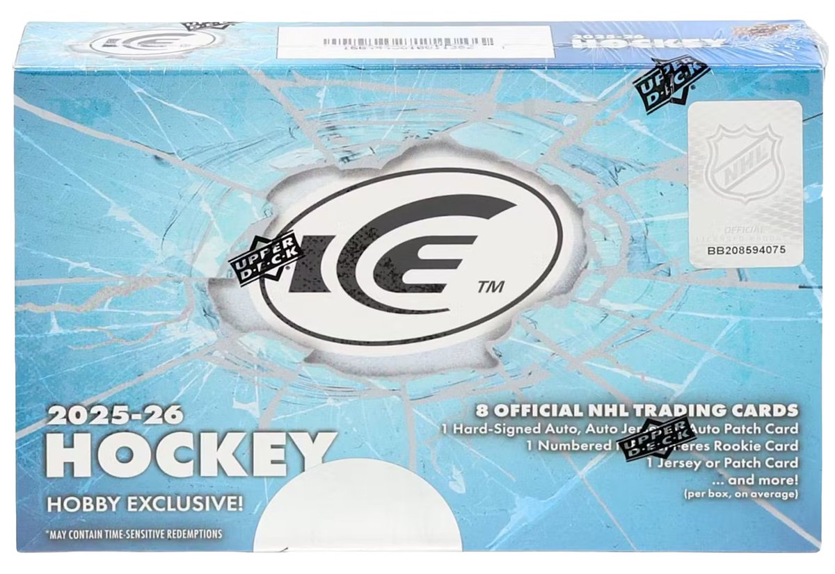 GoGTSLive's tweet photo. We're opening a box of '25-'26 Ice #NHL from @UpperDeckSports RIGHT NOW on #TheHobby's Web Show!

Join us LIVE RIGHT NOW and YOU can WIN CARDS from our box!

Links to watch &amp; subscribe are in our bio🔍 https://t.co/UCGIv03A6l