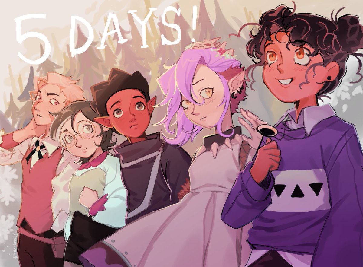 Drey_xs87's tweet photo. Falta pouco senhores e senhoras, a espera vai acabar em 5 DAYS

(Arte por "jennifiure" no insta) #TOH #theowlhouse https://t.co/2SfOc9cGsG