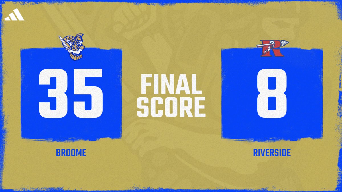 GOCENTURIONSGO's tweet photo. FINAL SCORE!!!

JV Football with a win from a complete game performance against a tough Riverside team!

#GOBROOME
#GoCenturionsGo
#ConquerandPrevail https://t.co/mXY19p5zby