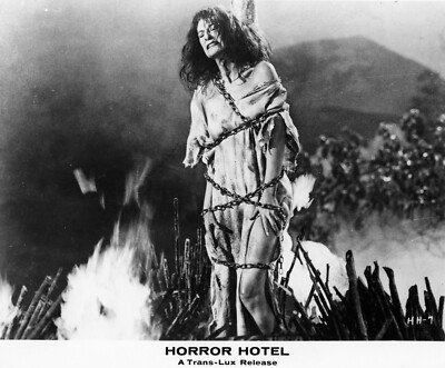 FensTheSpook's tweet photo. Watching "Horror Hotel" aka "City of the Dead" 1960 

An underappreciated gem about witchcraft and generational evil. Staring Christopher Lee, Patricia Jessel, &amp; the lovely Venetia Stevenson!

If you're gonna scream...scream with me! 
🎃 👻 https://t.co/Jh2Ci5zCkp