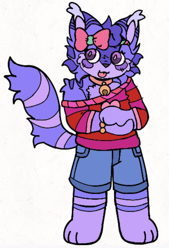 ZynthoQuicko's tweet photo. Lil Buddy OC :3

Cari Beatrix the Cat!
Age:6
Personality: sweet and friendly, and also a bit shy
Likes:Drawing, Music, Charlie, Wade, Freddy, Betty and the others!
DislikesBuddy(a bit scared of em)
Relatives: Betty(Cousin)
Height:5’5
Dislikes:Loud noises

FANART IS ALLOWED!! :3 https://t.co/e6CtGaowXS