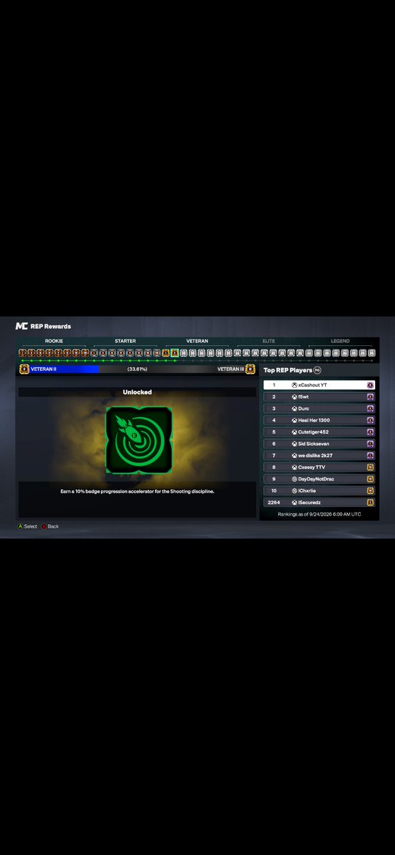 Bukdmv's tweet photo. Selling vet 2 acc 33% to vet 3 
Dm me for more info about 
This account cheap account 

Dm for this  

DMs open ✅ #NBA2K27 https://t.co/JKWAslV7Ju