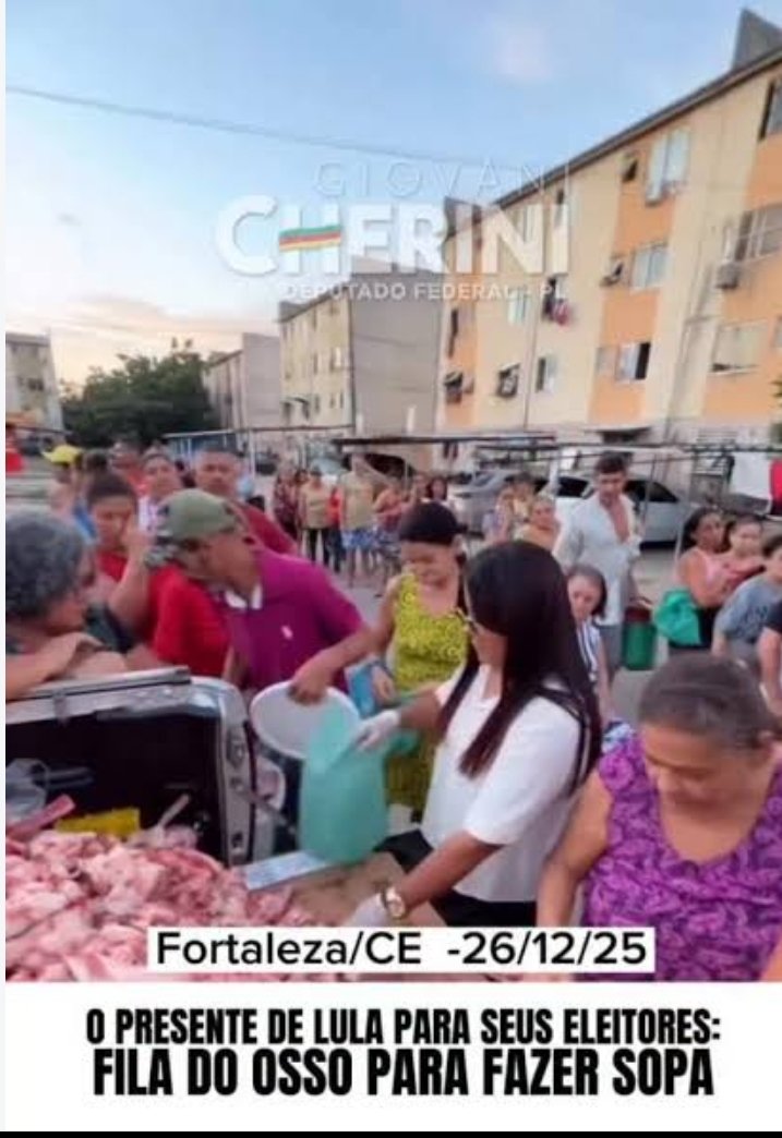 FrankNH190's tweet photo. @RhemialerR77388 @sccppr @ChicaoX12 Olha imagem linda em 2025 no governo Bolsonaro, SQN...
Por mim Lula continua mais um mandato pra terminar de foder tudo! https://t.co/LJgpc1WnMk