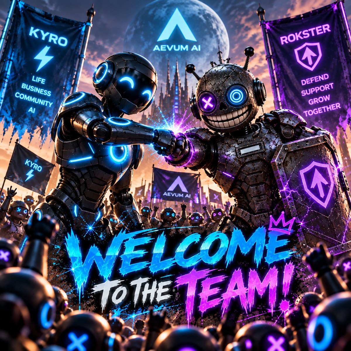 AevumAIHQ's tweet photo. Welcome to the team @usmansays56 ! we now have the 3/5 team members we need for ads! be ready everyone we are coming in fast! https://t.co/BV3dzEAIve
