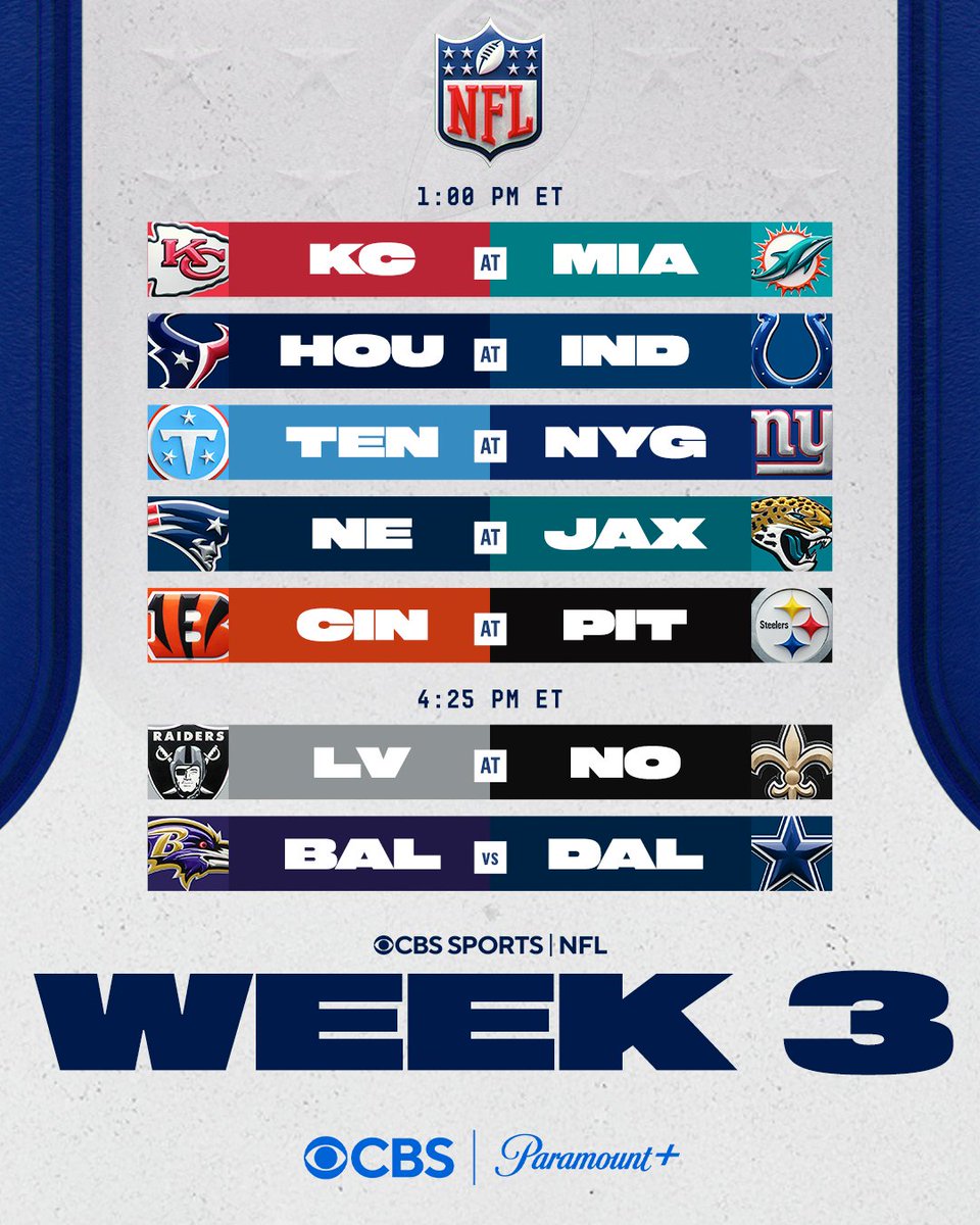NFLonCBS's tweet photo. See you Sunday! https://t.co/O78q9nlUvj