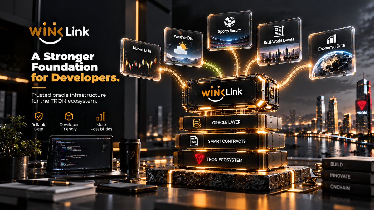 rahozel's tweet photo. Developers often say that building a great application starts with choosing the right foundation.

In blockchain, that foundation includes more than the network itself.

It also includes the tools, services, and infrastructure that make decentralized applications practical for everyday use.
Oracle networks are a key part of that foundation.

Without them, many applications would remain isolated from the information they need to function effectively.

WINkLink continues supporting developers across the TRON ecosystem by providing secure and dependable access to external data, making it easier to build applications that users can trust.

When builders have reliable infrastructure, they can spend more time creating innovative solutions and less time worrying about data integrity.
Strong foundations lead to stronger ecosystems.

@justinsuntron
@WinkLink_Oracle
#TronEcoStar