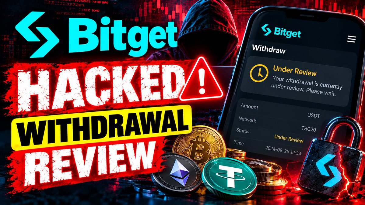Tigerwars0x's tweet photo. 🚨 BITGET HACKED

Bitget has confirmed unauthorized transfers of around $351.6M from parts of its hot/warm wallets. Withdrawals have been temporarily paused for a security review.

⚠️ For now, don’t deposit new funds or trade on Bitget.

If you already have funds there, avoid panic withdrawals while withdrawals are under review and wait for Bitget’s clear update.

For now, stay away from the Bitget exchange until we get a clear and positive update. 🚨